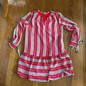 Loft drop waist dress XS petite